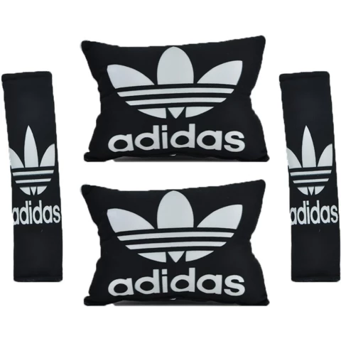 ست پشت گردنی قابل شستشو تام کلین Tamclean مدل Adidas با کاور کمربند