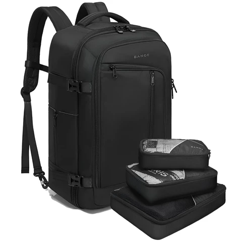 کوله پشتی مسافرتی لپ تاپ 17.3 اینچ و آیپد 12.9 اینچ ضدآب 40 لیتر بنج Bange BG-1916