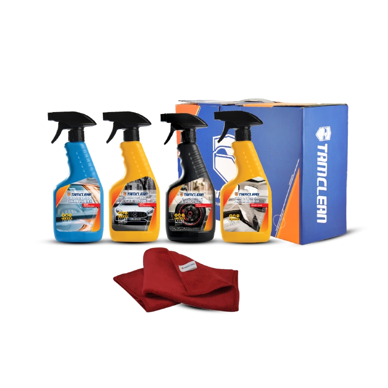 مجموعه اسپری کارواش بدون آب تام کلین مدل TC-007