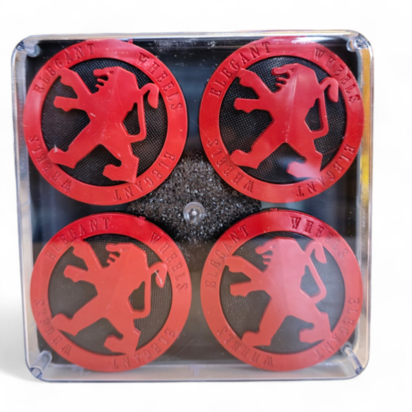 کاپ رینگ  پژو  برند نیروانا پارت بسته چهار عددی