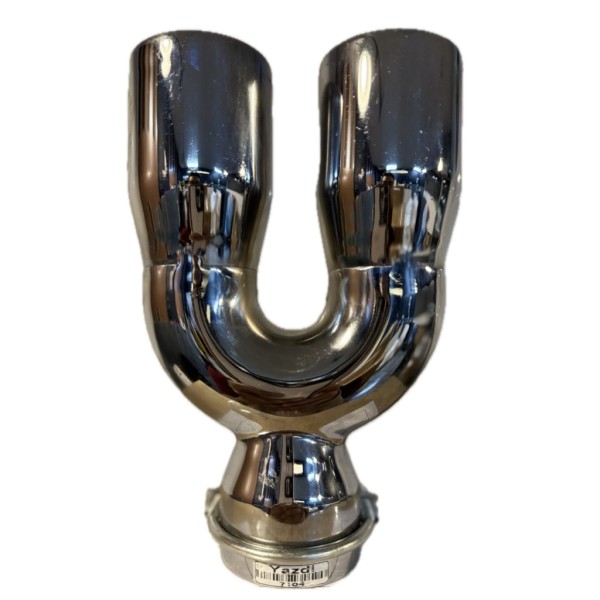 سر اگزوز دو لول استیل مدل  RC-401