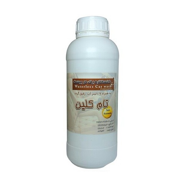 محلول کنسانتره سطوح داخلی خودرو تام کلین  1 لیتری