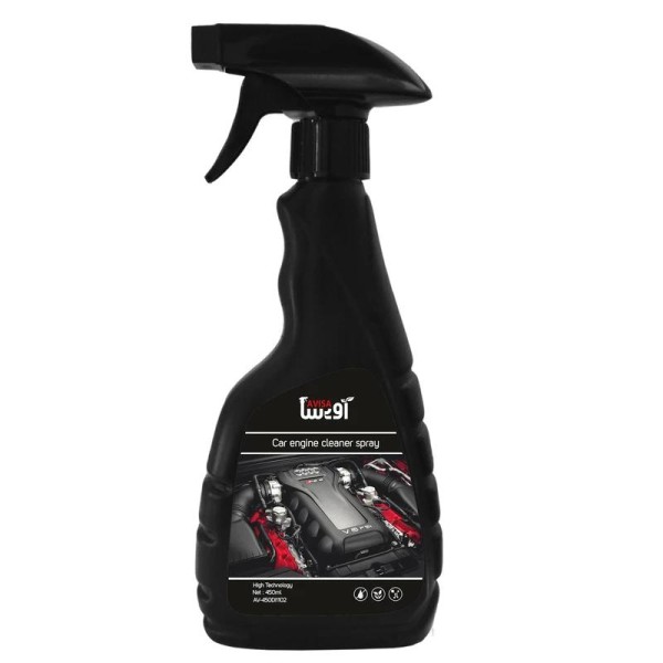اسپری تمیزکننده موتور خودرو آویسا مدل AV-450DE1102 حجم 450 میلی لیتر