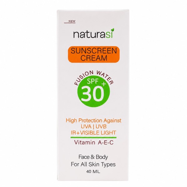 کرم ضد آفتاب بی رنگ ناتوراسی SPF30+