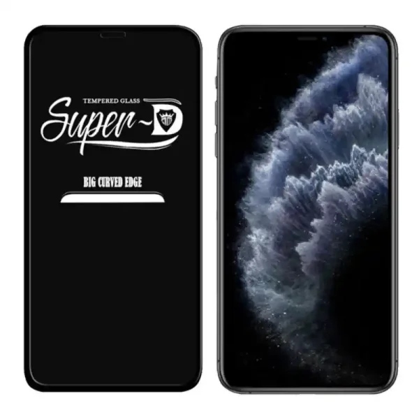 گلس super D مناسب برای گوشی آیفون X  XS  11 pro