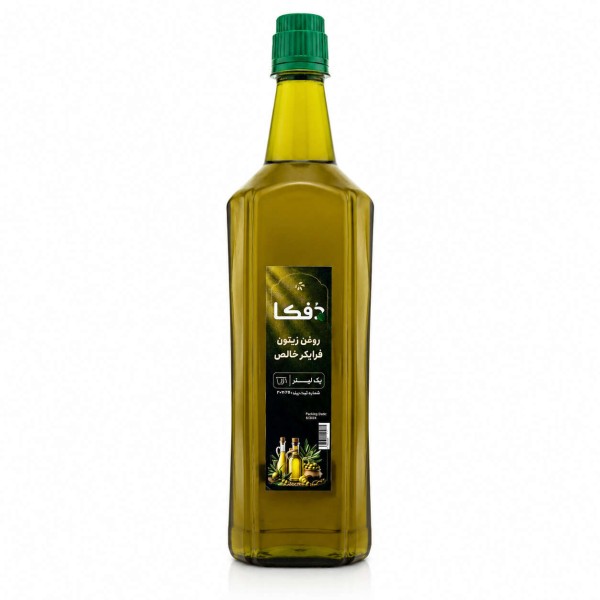 روغن زیتون فرابکر خالص دفکا حجم یک لیتر