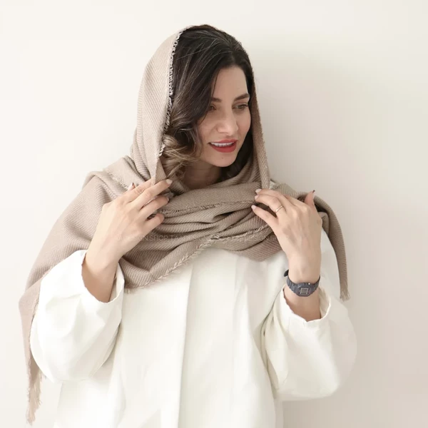 شال پشمی مدل دیانا