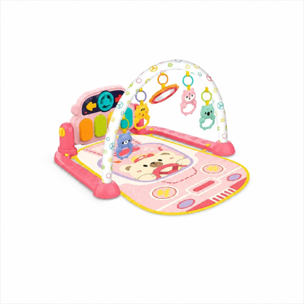 تشک بازی موزیکال نوزادی چند منظوره مدل Piano Fitness Rack هانگر huanger