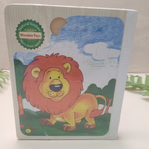 پازل چوبی کودک مدل کتابی