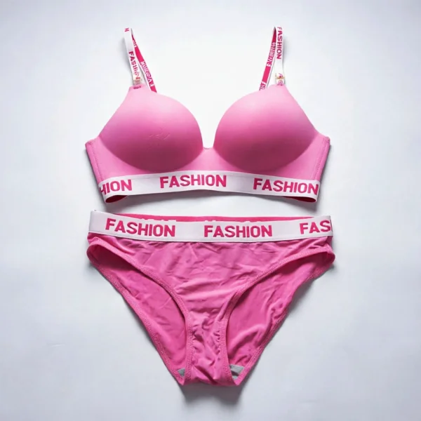 ست سوتین اسفنجی و شورت زنانه کش پهن Fashion