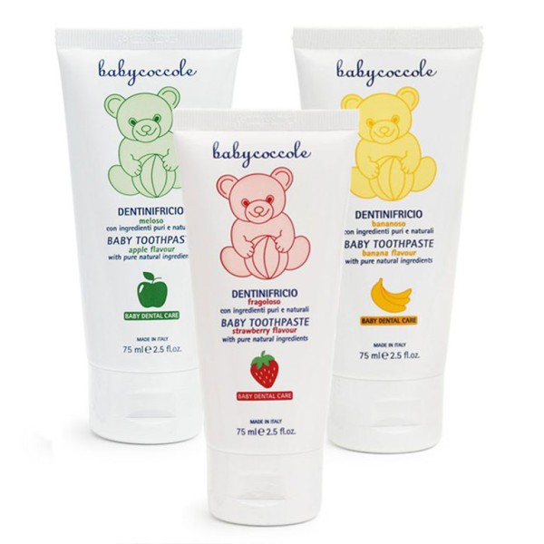 خمیردندان کودک با طعم میوه 75 میلی لیتر بی بی کوکول baby coccole اورجینال