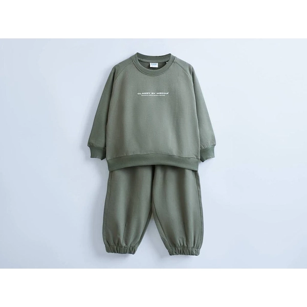 ست بلوز و شلوار دورس نوزاد و کودک رنگ سبز بشیر bashir