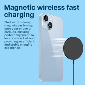 خرید شارژر وایرلس فست 15 وات بیسوس