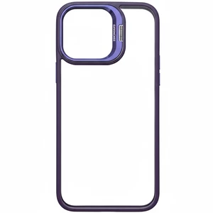 کیفیت قاب گوشی آیفون 14 پرو جی‌مکس نیمه شفاف همراه با محافظ لنز دوربین رینگی