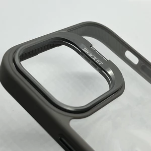 قاب گوشی آیفون 14 پرو جی‌مکس نیمه شفاف همراه با محافظ لنز دوربین رینگی