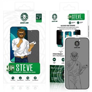 بهترین گلس پرایوسی آیفون 14 پرومکس گرین‌لاین