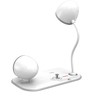 قیمت چراغ مطالعه رومیزی اسپیکر دار به همراه شارژر وایرلس 15 وات