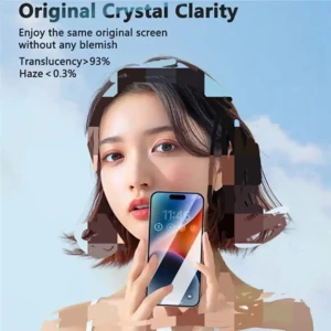 فروش محافظ صفحه نمایش آیفون 17 جویروم چاپ سیلک