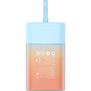 بهترین شارژر همراه 5200 میلی‌آمپر ساعت تایپ سی با کابل لایتنینگ بیسوس