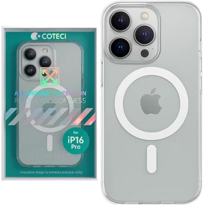 قاب مگ‌سیف آیفون 16 پرو کوتسی COTECi iH-012 شفاف