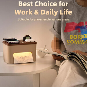 خرید جعبه دستمال کاغذی شارژی