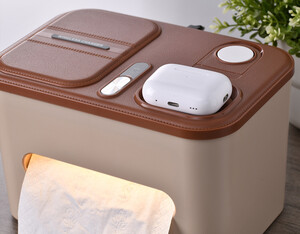 خرید جعبه دستمال کاغذی چراغ دار