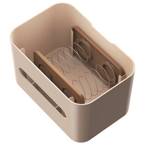 قیمت جعبه محفظه دستمال کاغذی 3 در 1شارژدارکاغذی 3 در 1 با داک شارژ وایرلس