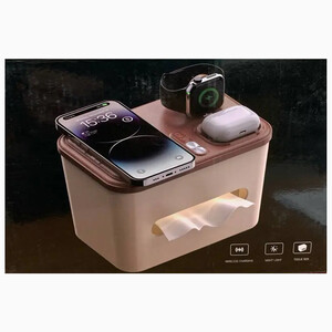فروش محفظه دستمال کاغذی 3 در 1شارژدار