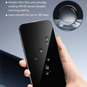 خرید گلس حریم شخصی آیفون 17 پرو جویروم