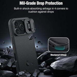 قیمت قاب  پشت گوشی آیفون 17 پرو نیلکین