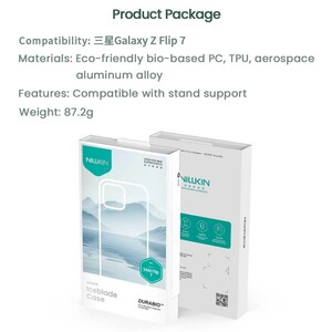 قاب مگنتی گوشی سامسونگ گلکسی زد فلیپ 7 نیلکین