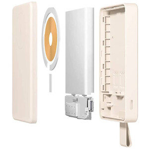 قیمت پاوربانک بی‌سیم 6000 و تایپ‌سی 20 وات شیائومی