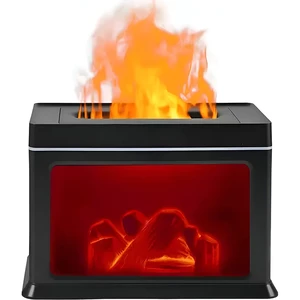 دستگاه بخور سرد و خوشبو کننده هوا هولدمی HOLDMAY KP-6007 طرح شومینه