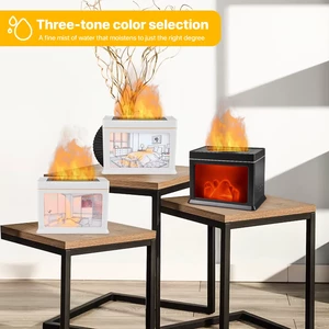 بهترین دستگاه بخور سرد و آروماتراپی هولدمی طرح شومینه