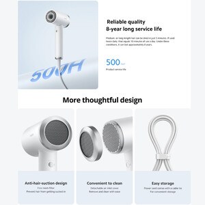 قیمت سشوار یون منفی پرسرعت شیائومی