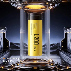 رطوبت ساز آروماتراپی شارژی طرح کوه یخ چرخان