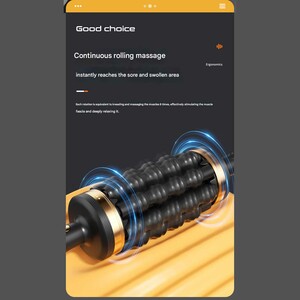 ماساژور بدن غلتکی خانگی شارژی چندمنظوره