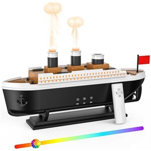 دستگاه بخور سرد و خوشبوکننده هوای طرح کشتی تایتانیک با ریموت کنترل 299