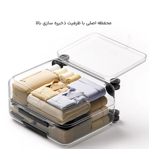 کیفیت چمدان چرخدار 20 اینچی میجیا شیائومی