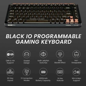 کیبورد گیمینگ مکانیکی بی سیم شارژی شیائومی