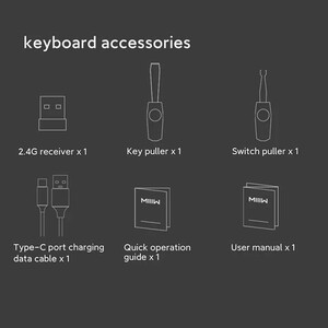 کیبورد گیمینگ مکانیکی بی سیم شارژی شیائومی