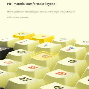 کیبورد مکانیکی گیمینگ بی سیم سه حالته چری