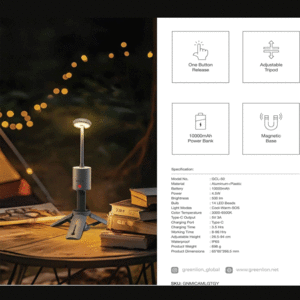 چراغ کمپینگ مینی گرین لاین