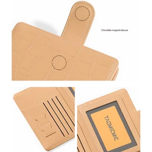 کیف چرمی پول، گذرنامه، جا سیم کارتی، جا خودکار و مدارک تائومیک میک