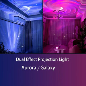 پروژکتور ستاره و کهکشان و اسپیکر بلوتوثی رومیزی ایکس او