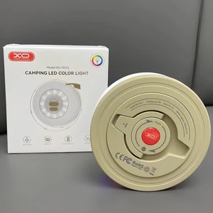 قیمت چراغ قوه اضطراری مسافرتی قابل شارژ ضد آب و لامپ ال ای دی ریسه رنگارنگ جمع شو ایکس او