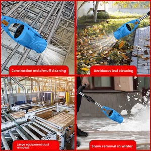 جت فن دمنده دسته‌دار تاشو شارژی قابل حمل با باتری یدک