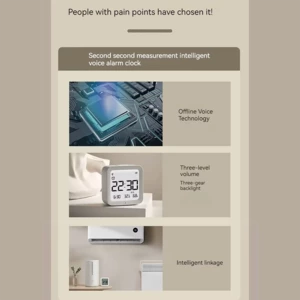 ساعت زنگ دار صوتی هوشمند شیائومی