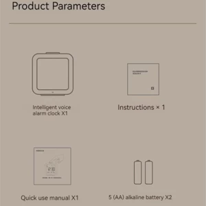 ساعت زنگ دار صوتی هوشمند شیائومی