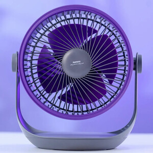 پنکه شارژی رومیزی و دیواری ریمکس